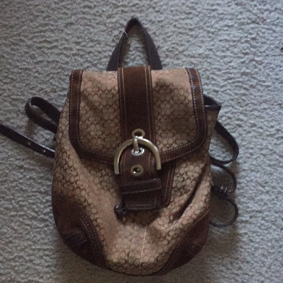 Small Coach Backpack